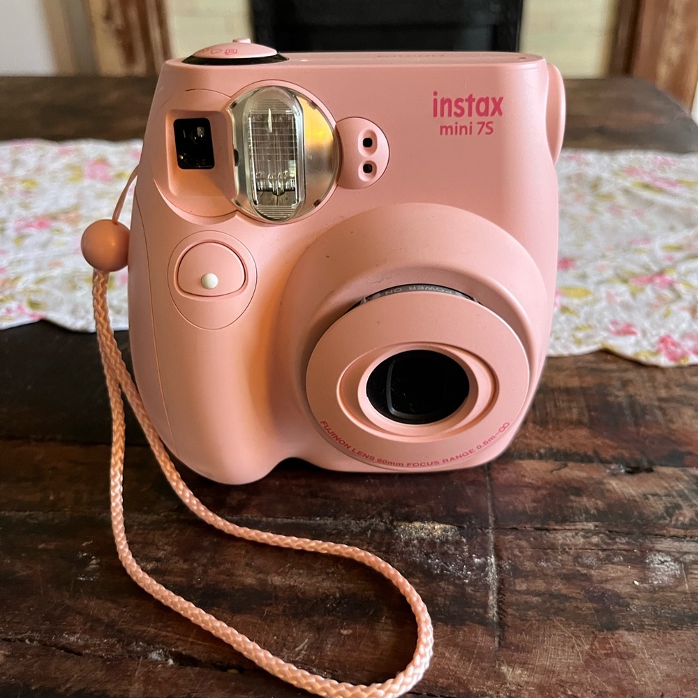 Instax Mini 7S Blush Pink Instant Camera